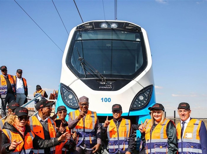 Gibela Celebrates Completion of its 100th Train Set
