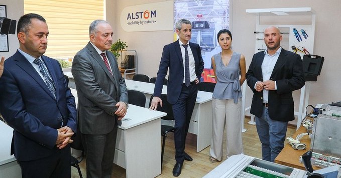 Alstom Opens Training Center at Azerbaijan Technical University