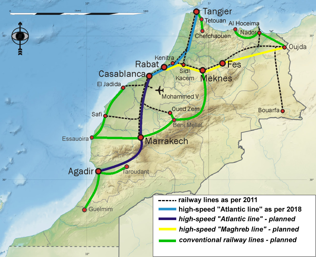 Morocco Moves forward with Maghreb High-Speed Rail Line