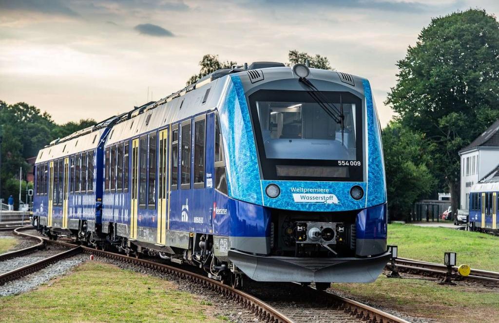 Germany’s First Hydrogen Train Service Starts Rolling