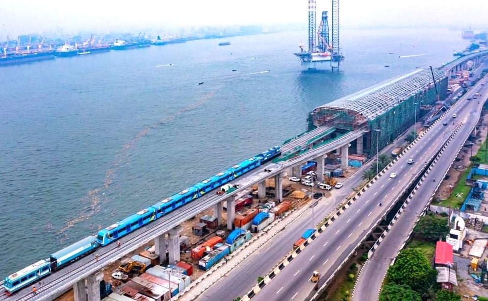 Lagos government refutes Blue Line Rail fire in Marina
